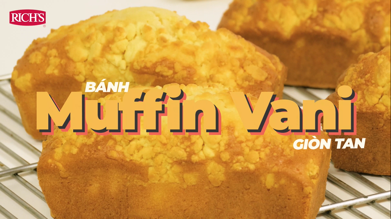 Muffin Vanilla Rumbo